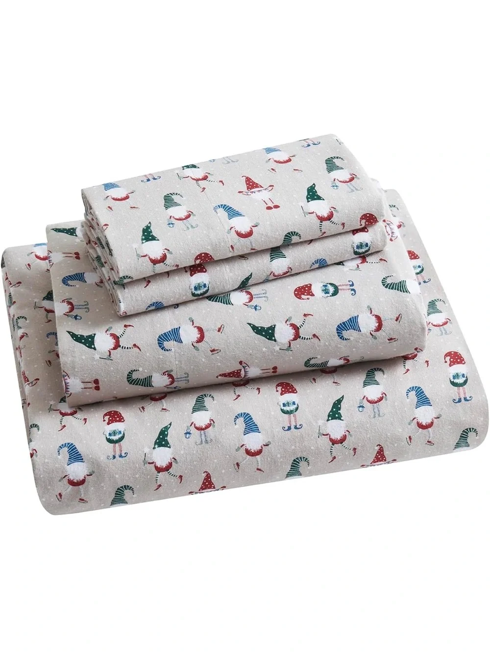 Bearpaw 4-Piece Full Size Bed Sheet Set - Fitted & Flat Sheets & Matching Pillow